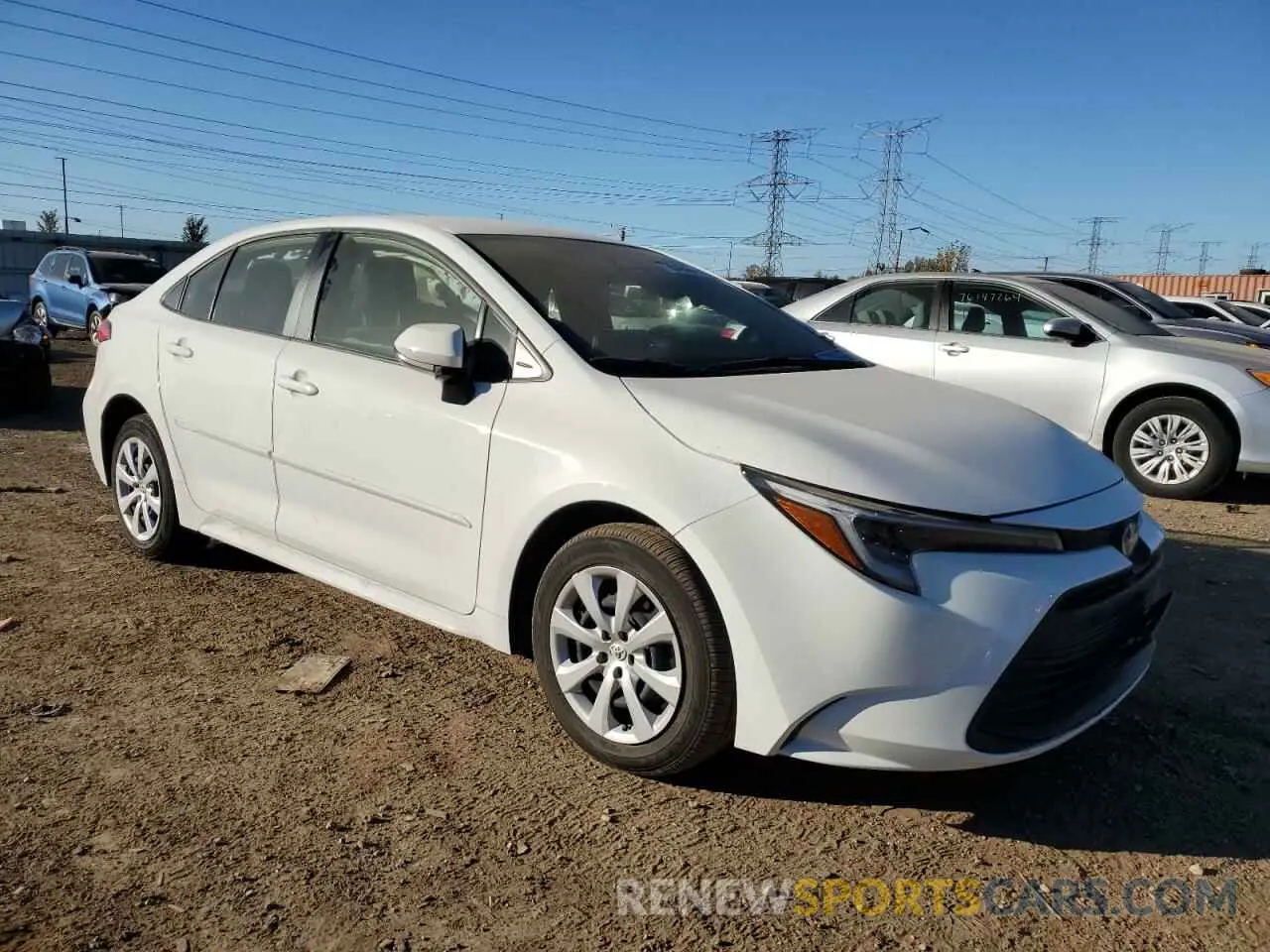 4 fotografías del automóvil dañado JTDBCMFE5P3010350 TOYOTA COROLLA 2023