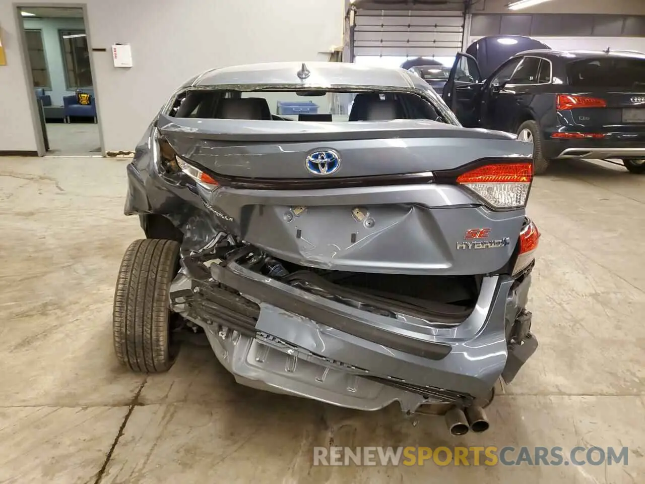 6 fotografías del automóvil dañado JTDBCMFE5P3016195 TOYOTA COROLLA 2023