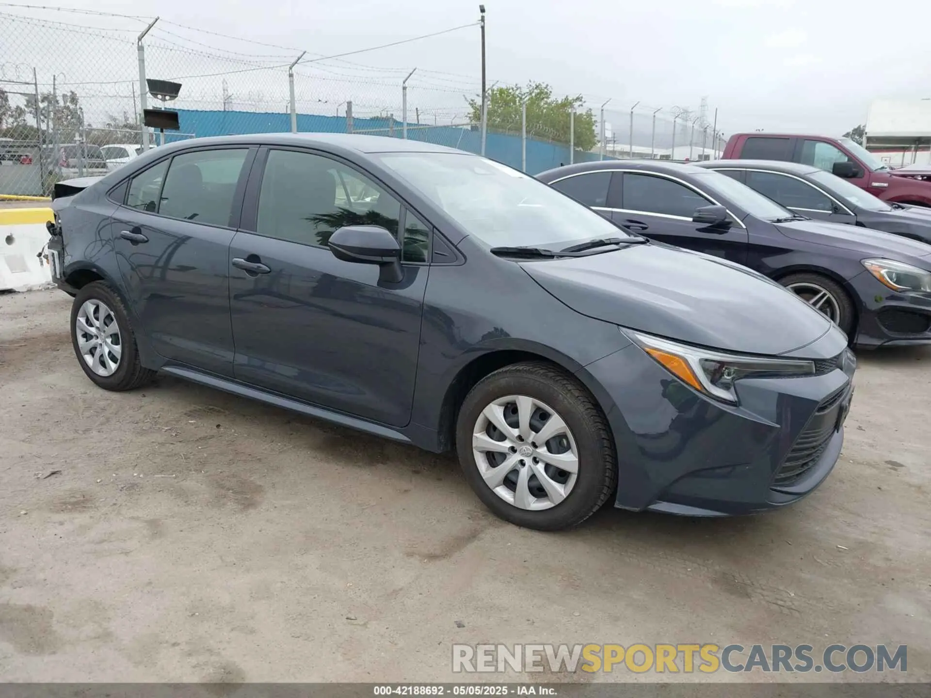 1 fotografías del automóvil dañado JTDBCMFE5P3024121 TOYOTA COROLLA 2023