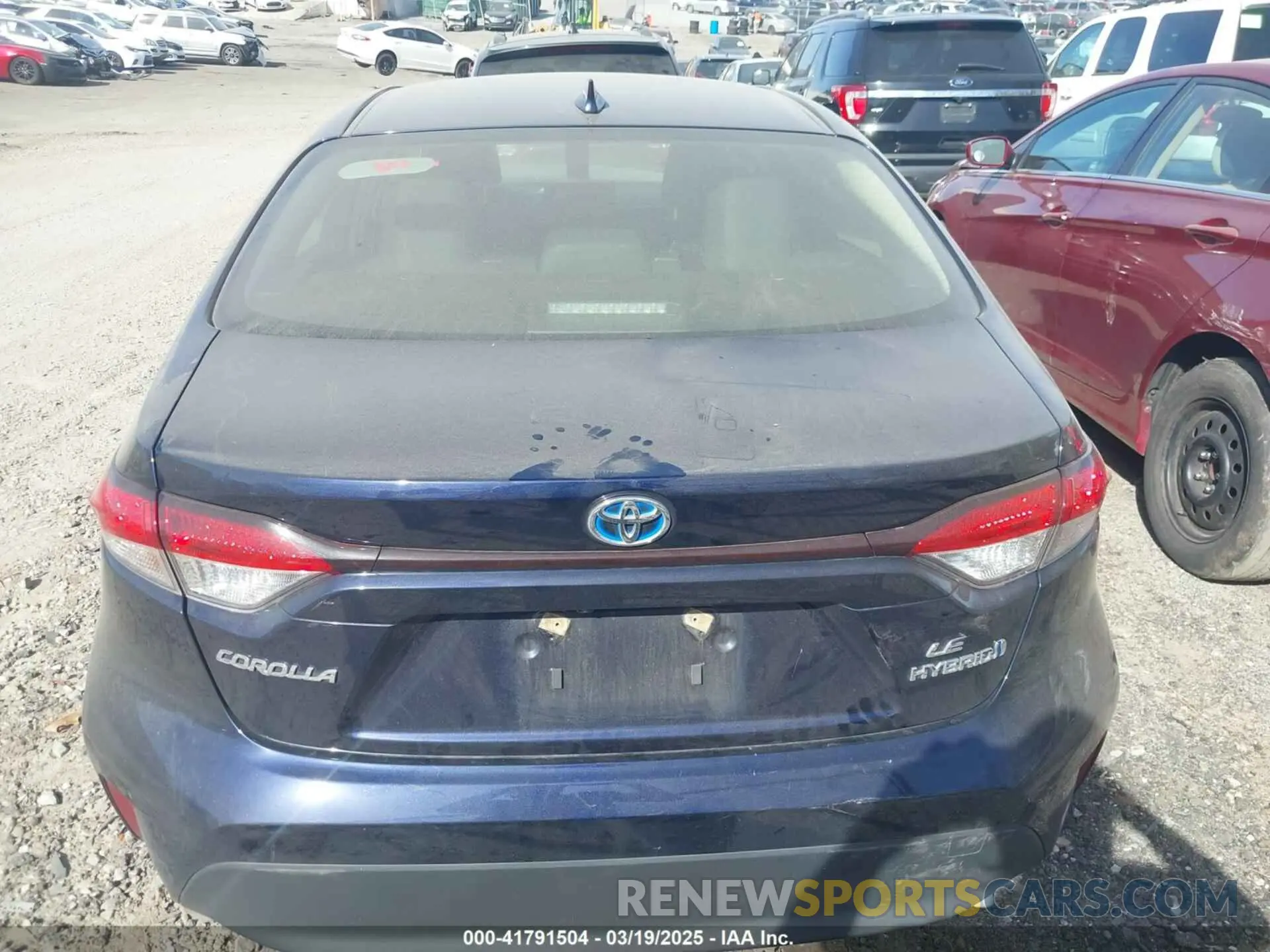 15 fotografías del automóvil dañado JTDBCMFE5PJ002339 TOYOTA COROLLA 2023