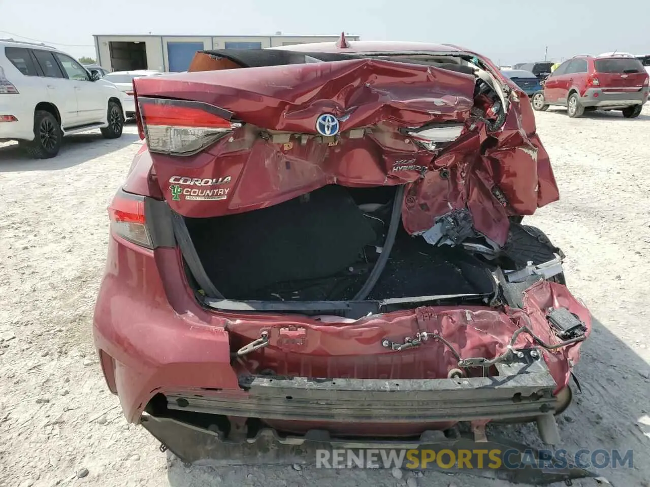 6 fotografías del automóvil dañado JTDBCMFE5PJ006052 TOYOTA COROLLA 2023