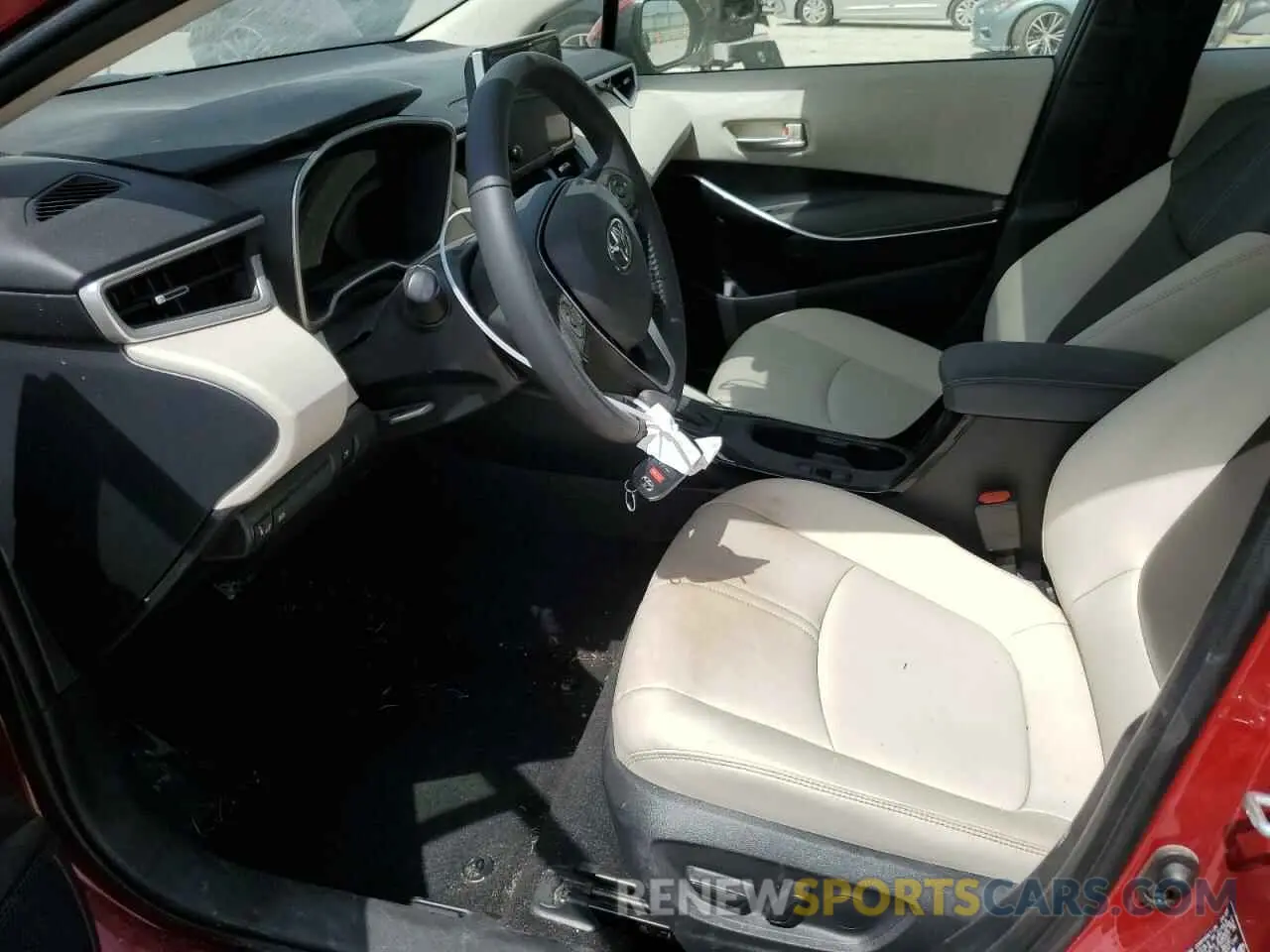 7 fotografías del automóvil dañado JTDBCMFE5PJ006052 TOYOTA COROLLA 2023
