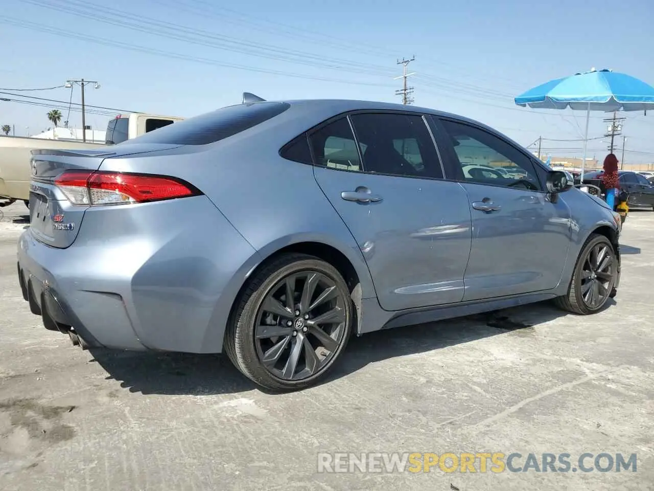 3 fotografías del automóvil dañado JTDBCMFE5PJ011252 TOYOTA COROLLA 2023