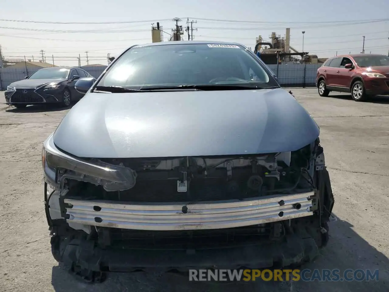 5 fotografías del automóvil dañado JTDBCMFE5PJ011252 TOYOTA COROLLA 2023