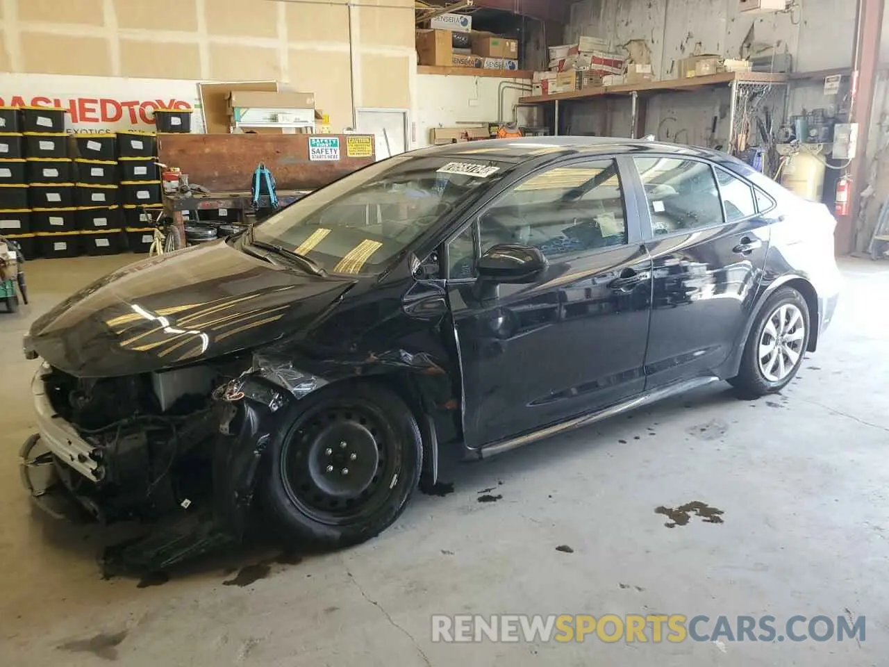 1 fotografías del automóvil dañado JTDBCMFE5PJ012708 TOYOTA COROLLA 2023