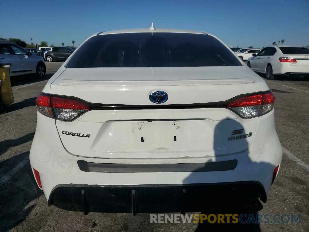 6 fotografías del automóvil dañado JTDBCMFE6P3001723 TOYOTA COROLLA 2023