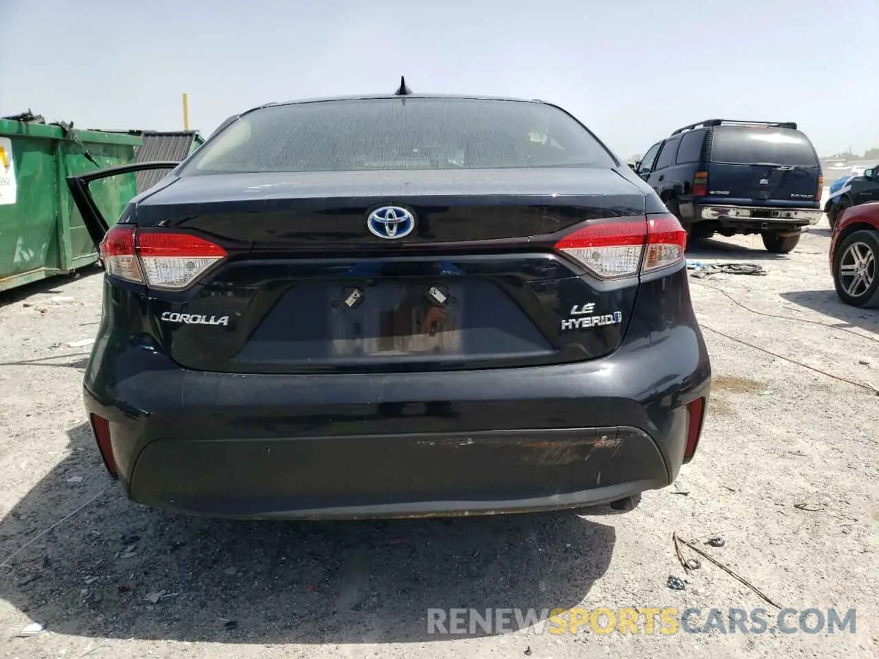 6 fotografías del automóvil dañado JTDBCMFE6P3004444 TOYOTA COROLLA 2023