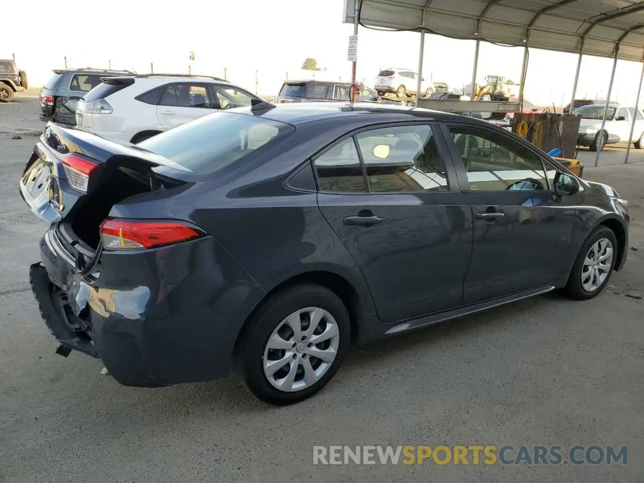 3 fotografías del automóvil dañado JTDBCMFE6P3009045 TOYOTA COROLLA 2023
