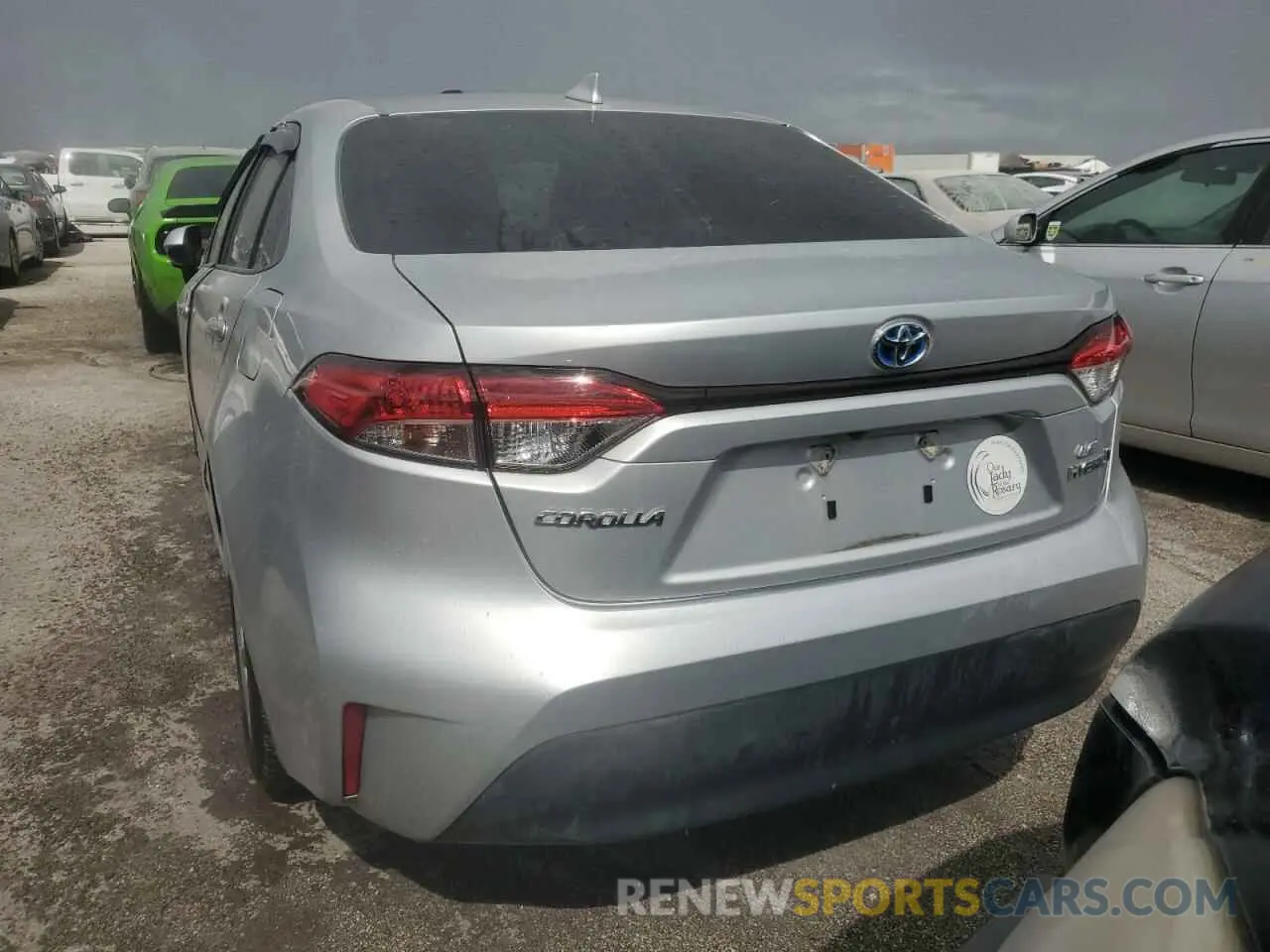 6 fotografías del automóvil dañado JTDBCMFE6P3010924 TOYOTA COROLLA 2023