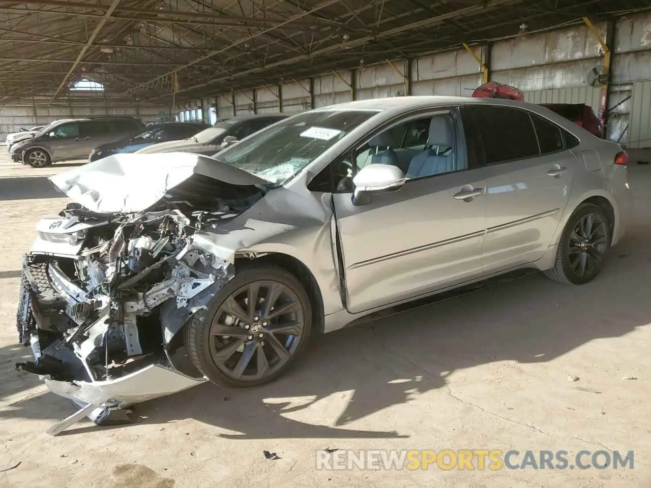 1 fotografías del automóvil dañado JTDBCMFE6P3010969 TOYOTA COROLLA 2023
