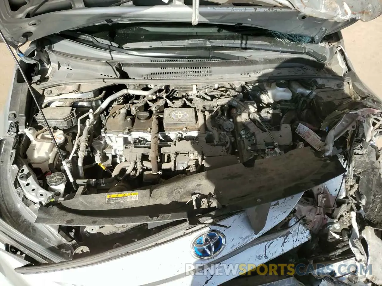 11 fotografías del automóvil dañado JTDBCMFE6P3010969 TOYOTA COROLLA 2023