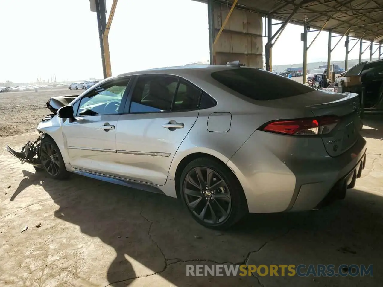 2 fotografías del automóvil dañado JTDBCMFE6P3010969 TOYOTA COROLLA 2023