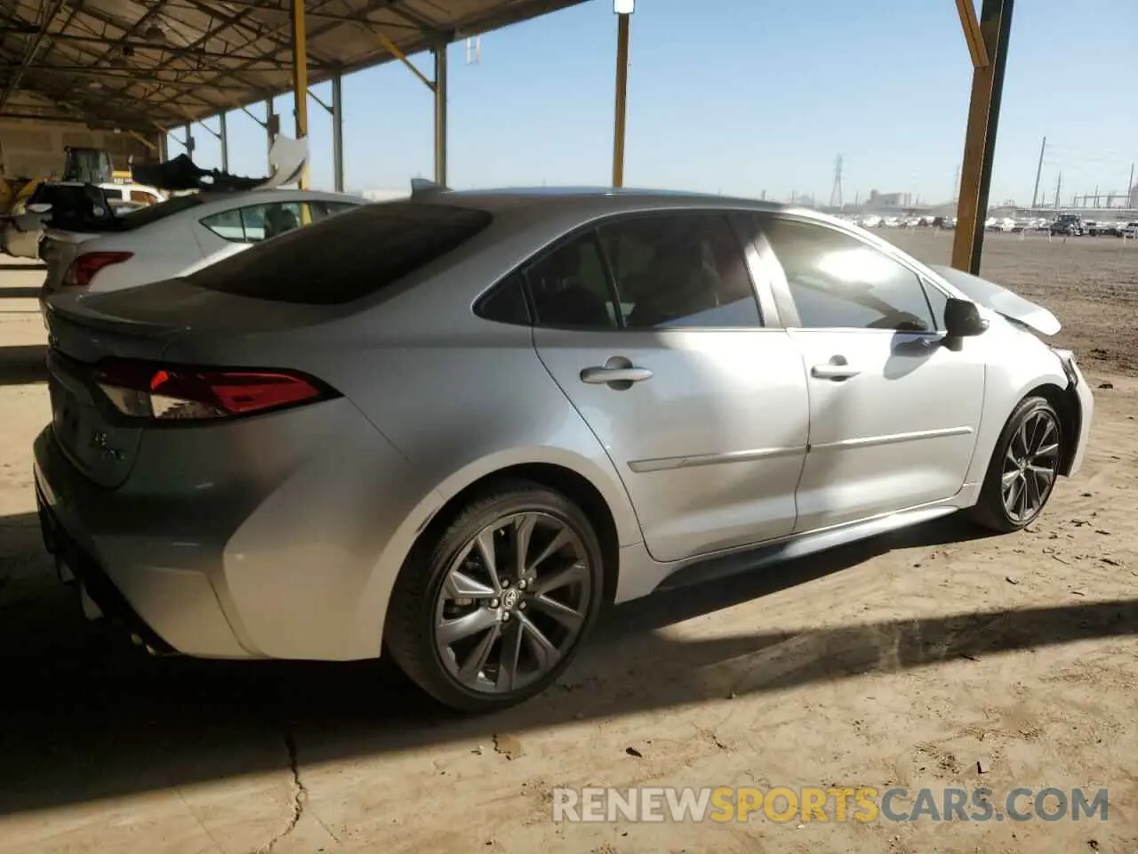 3 fotografías del automóvil dañado JTDBCMFE6P3010969 TOYOTA COROLLA 2023