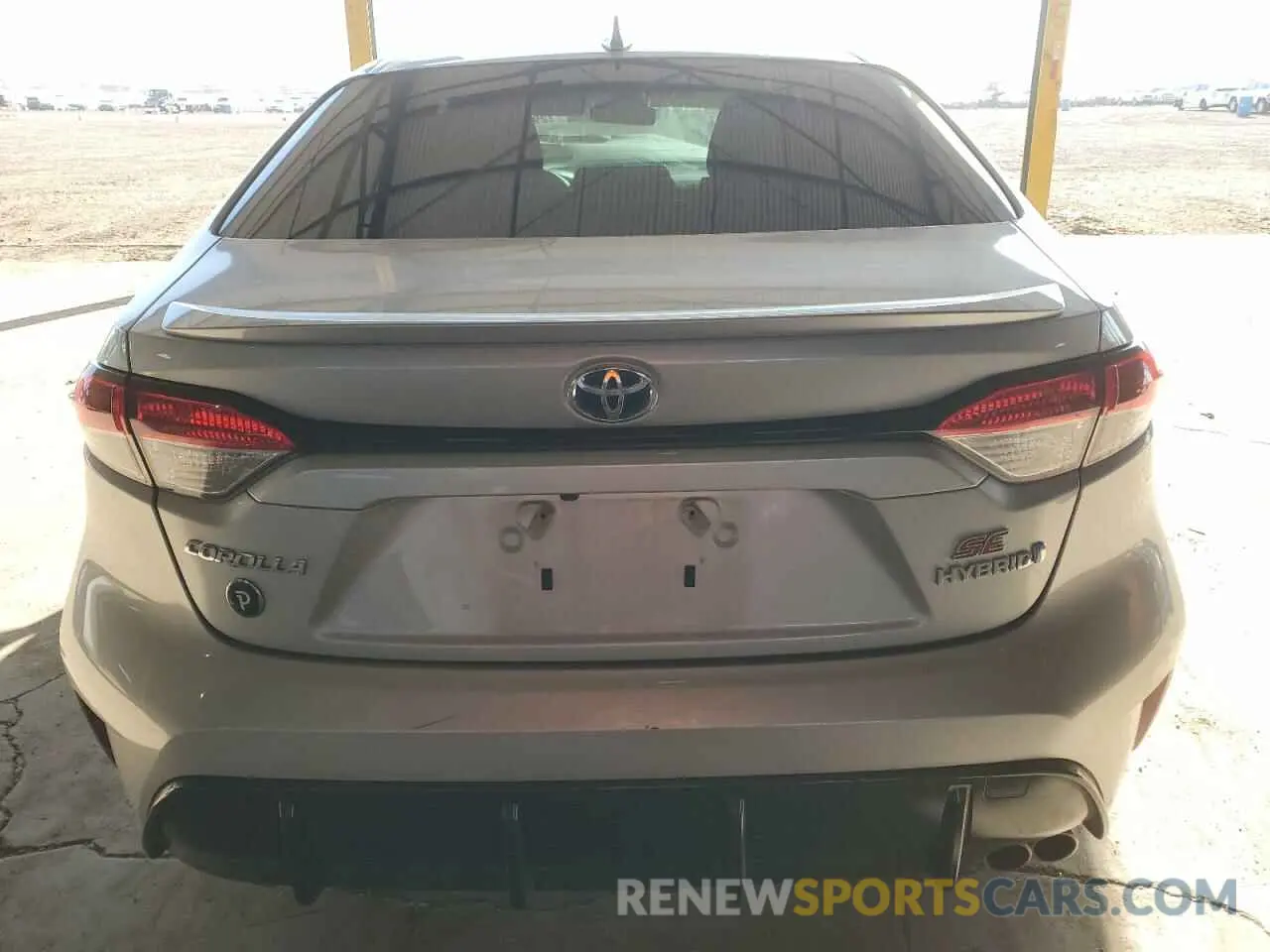 6 fotografías del automóvil dañado JTDBCMFE6P3010969 TOYOTA COROLLA 2023