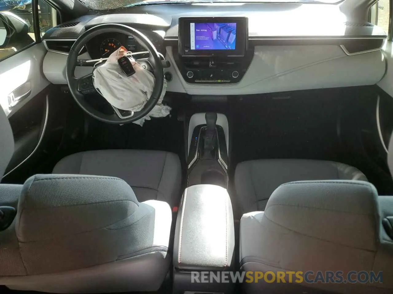 8 fotografías del automóvil dañado JTDBCMFE6P3010969 TOYOTA COROLLA 2023