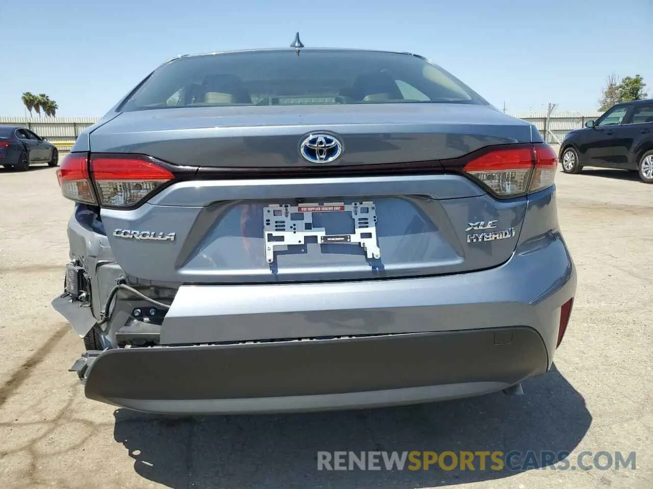6 fotografías del automóvil dañado JTDBCMFE6P3013886 TOYOTA COROLLA 2023