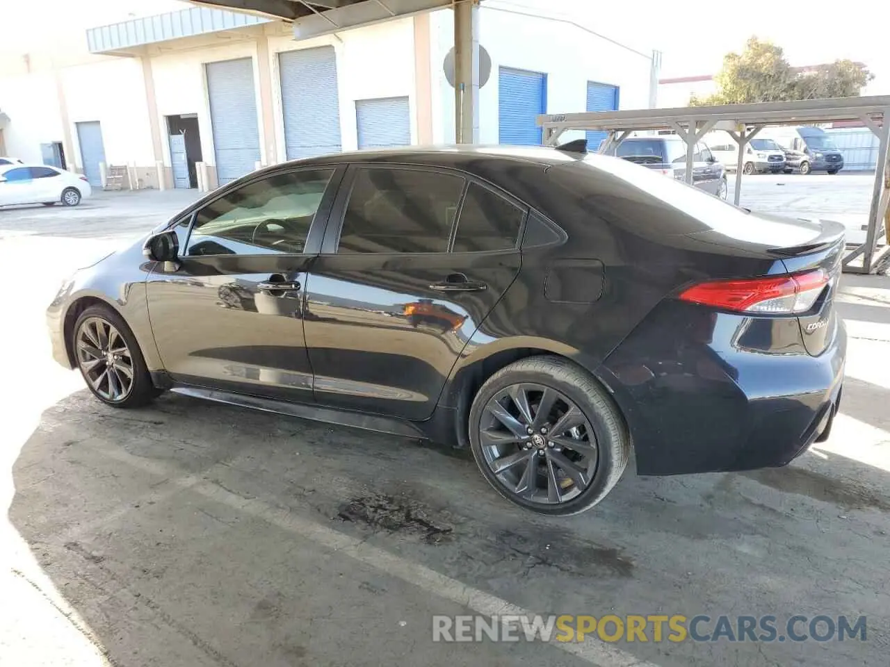 2 fotografías del automóvil dañado JTDBCMFE6P3015895 TOYOTA COROLLA 2023