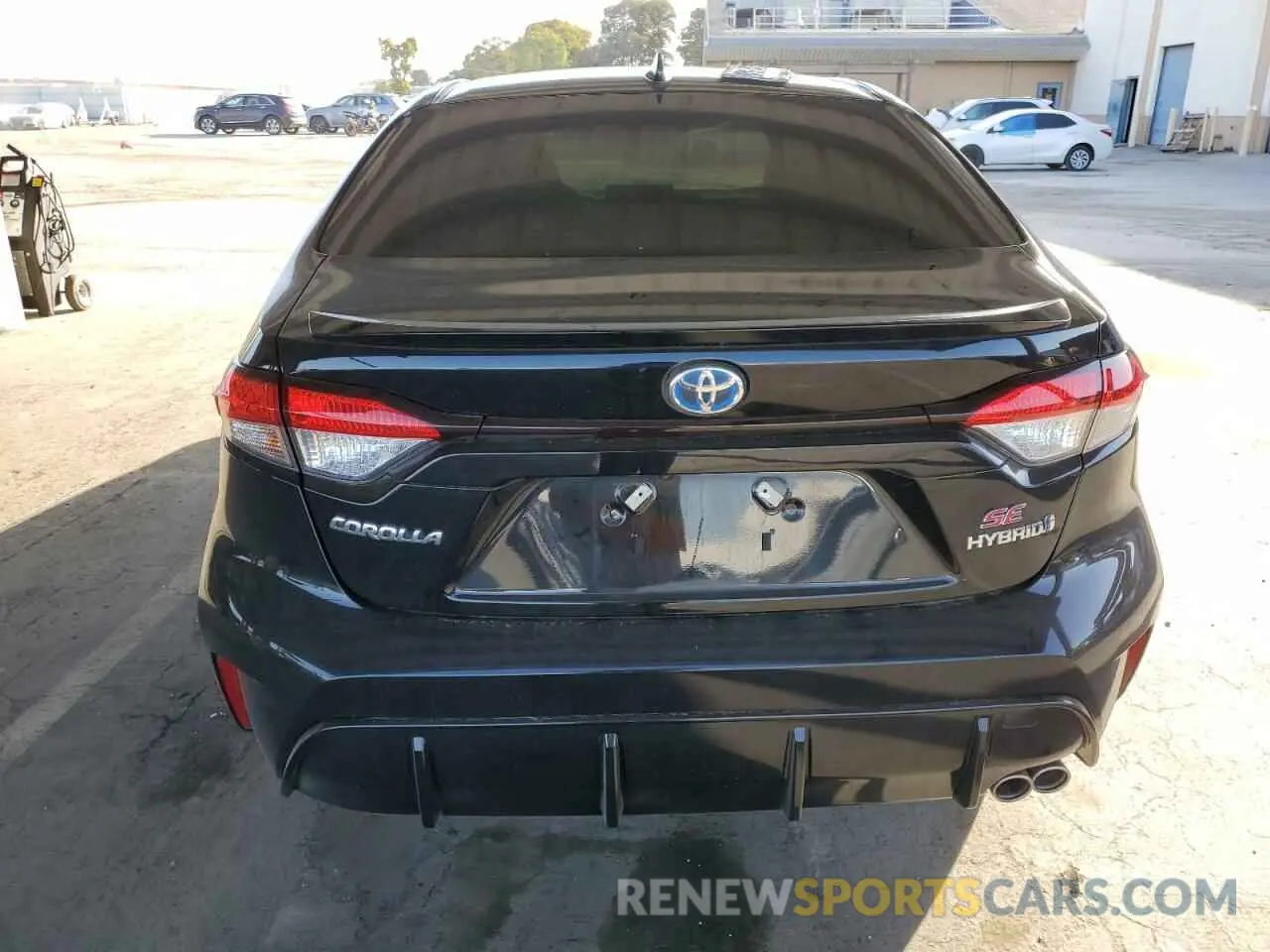 6 fotografías del automóvil dañado JTDBCMFE6P3015895 TOYOTA COROLLA 2023