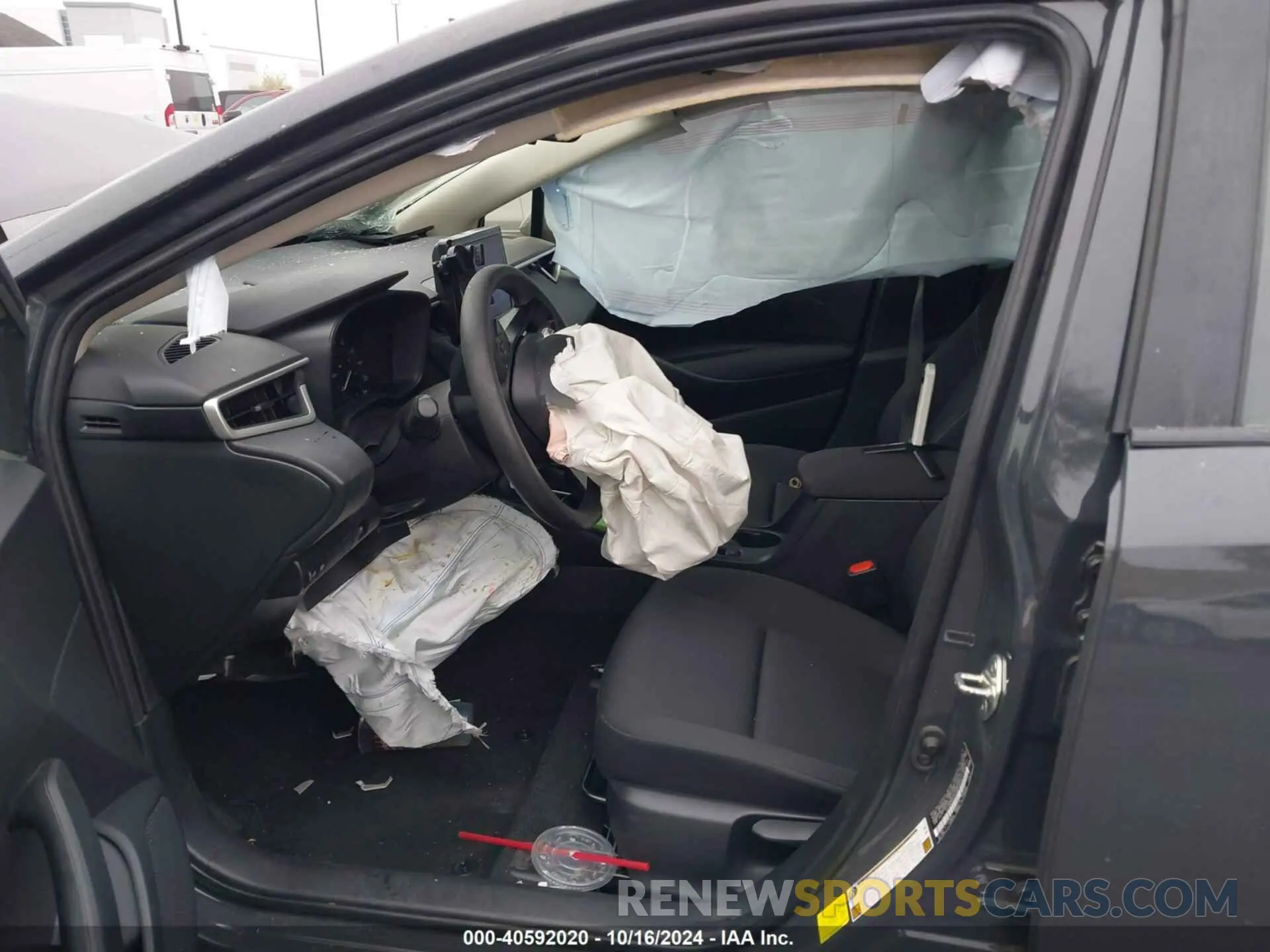 5 fotografías del automóvil dañado JTDBCMFE6P3019929 TOYOTA COROLLA 2023