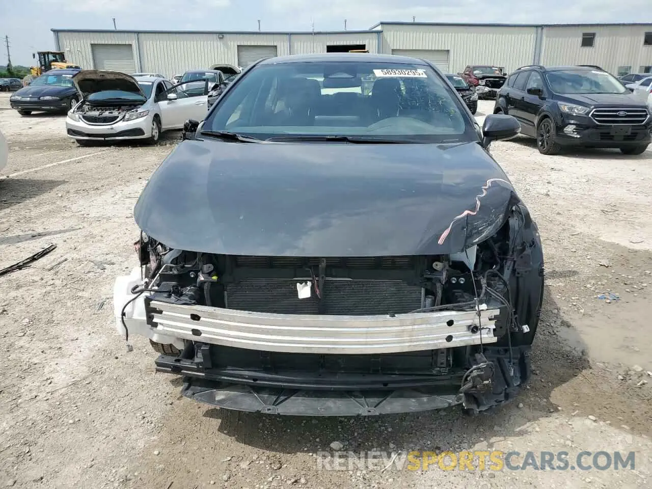 5 fotografías del automóvil dañado JTDBCMFE6P3020126 TOYOTA COROLLA 2023
