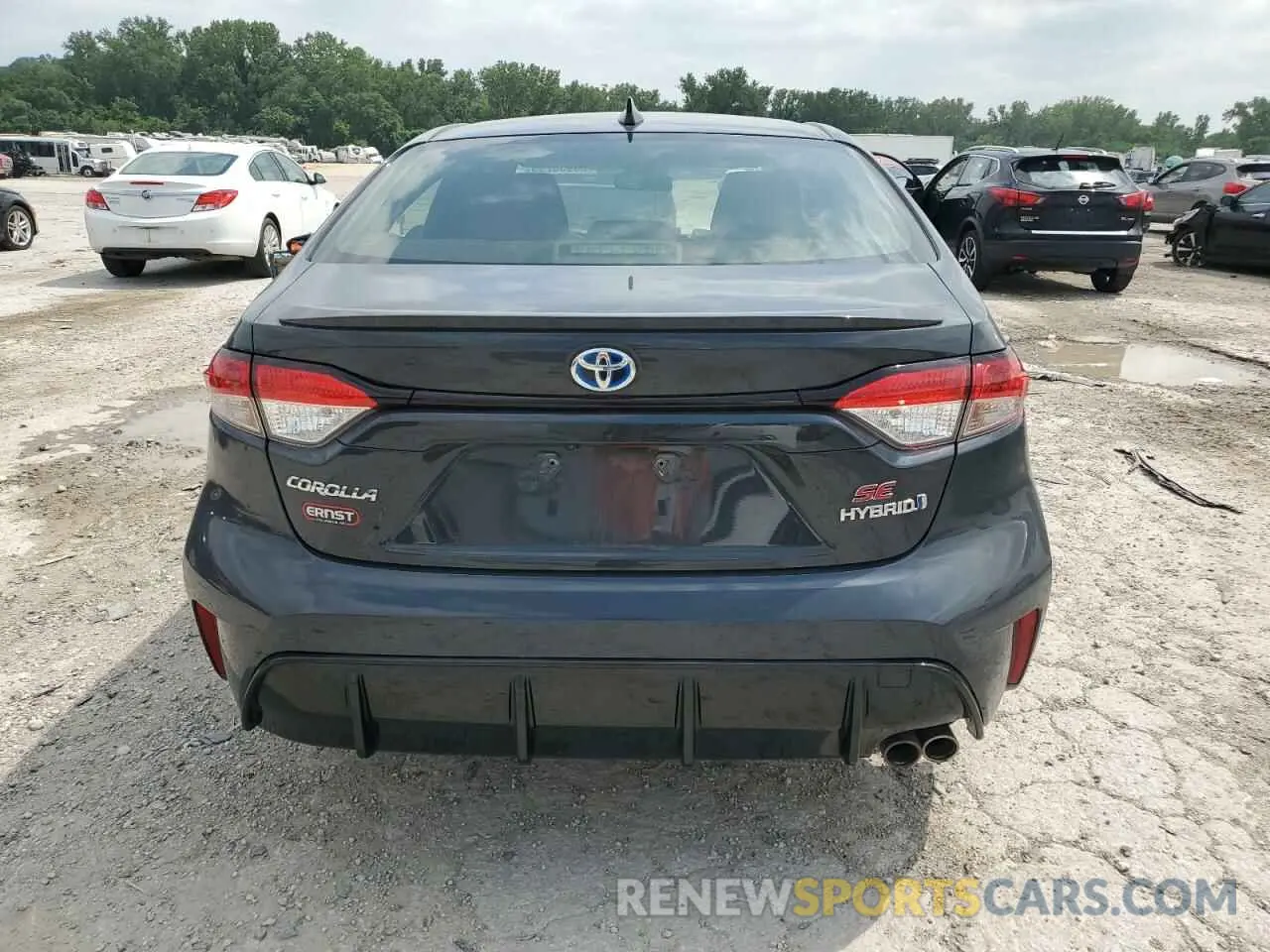 6 fotografías del automóvil dañado JTDBCMFE6P3020126 TOYOTA COROLLA 2023