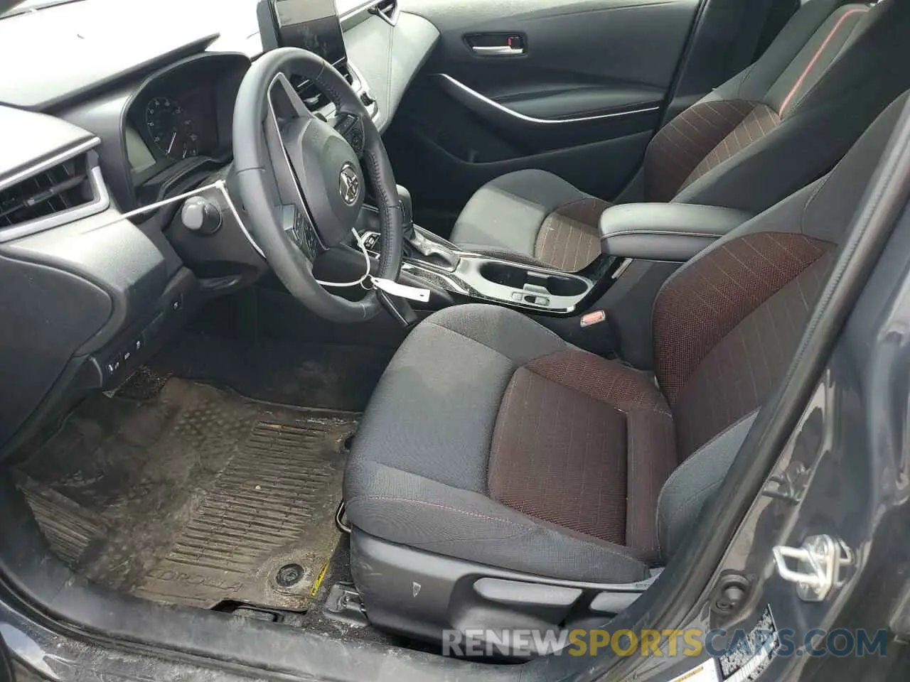 7 fotografías del automóvil dañado JTDBCMFE6P3020126 TOYOTA COROLLA 2023