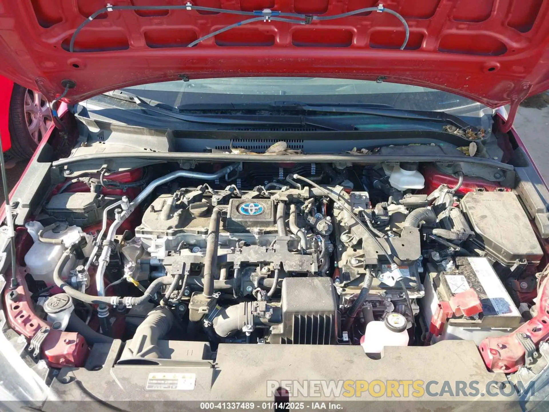 10 fotografías del automóvil dañado JTDBCMFE6PJ005248 TOYOTA COROLLA 2023