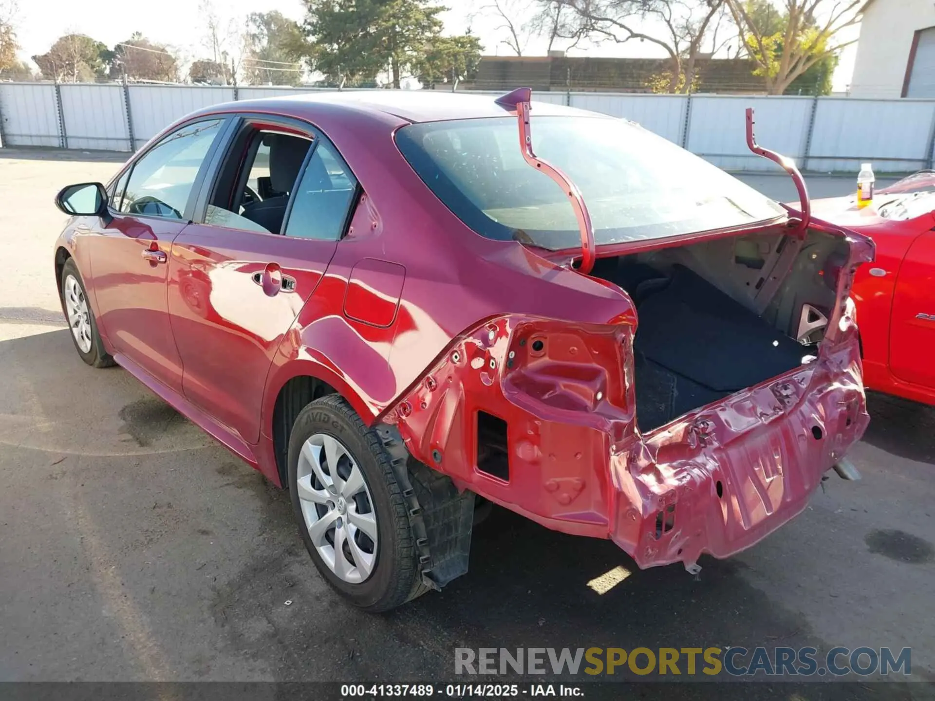 3 fotografías del automóvil dañado JTDBCMFE6PJ005248 TOYOTA COROLLA 2023