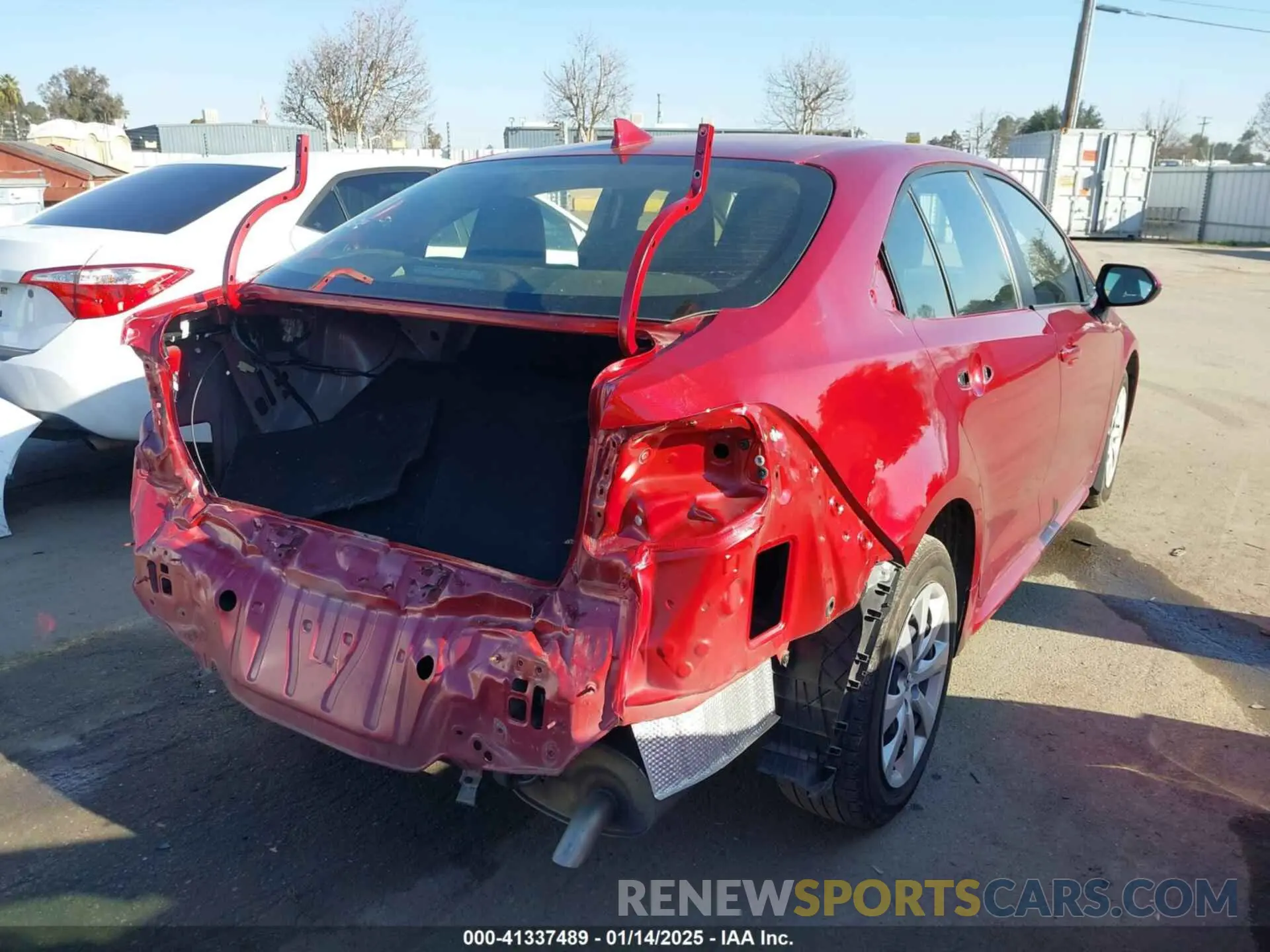 4 fotografías del automóvil dañado JTDBCMFE6PJ005248 TOYOTA COROLLA 2023