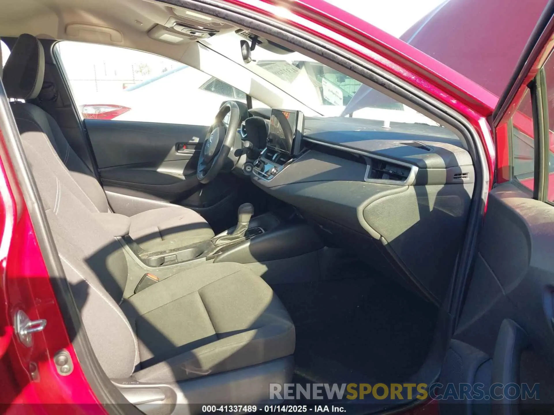 5 fotografías del automóvil dañado JTDBCMFE6PJ005248 TOYOTA COROLLA 2023