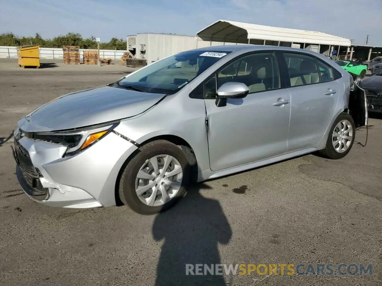 1 fotografías del automóvil dañado JTDBCMFE6PJ006156 TOYOTA COROLLA 2023