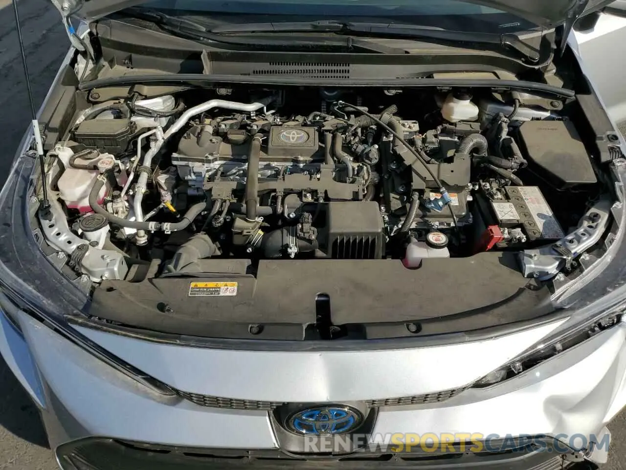 11 fotografías del automóvil dañado JTDBCMFE6PJ006156 TOYOTA COROLLA 2023
