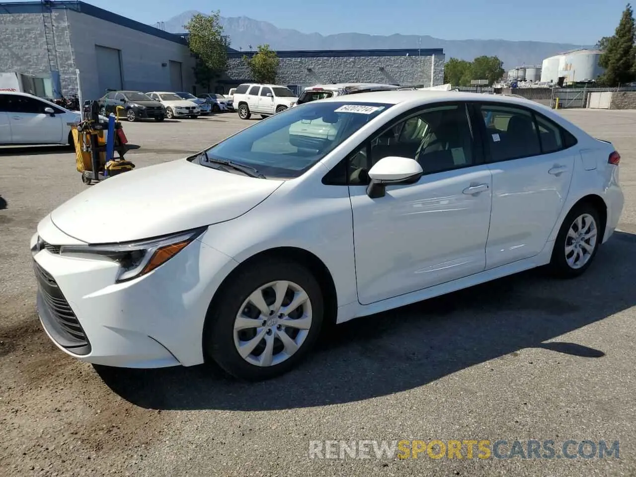 1 fotografías del automóvil dañado JTDBCMFE6PJ011342 TOYOTA COROLLA 2023