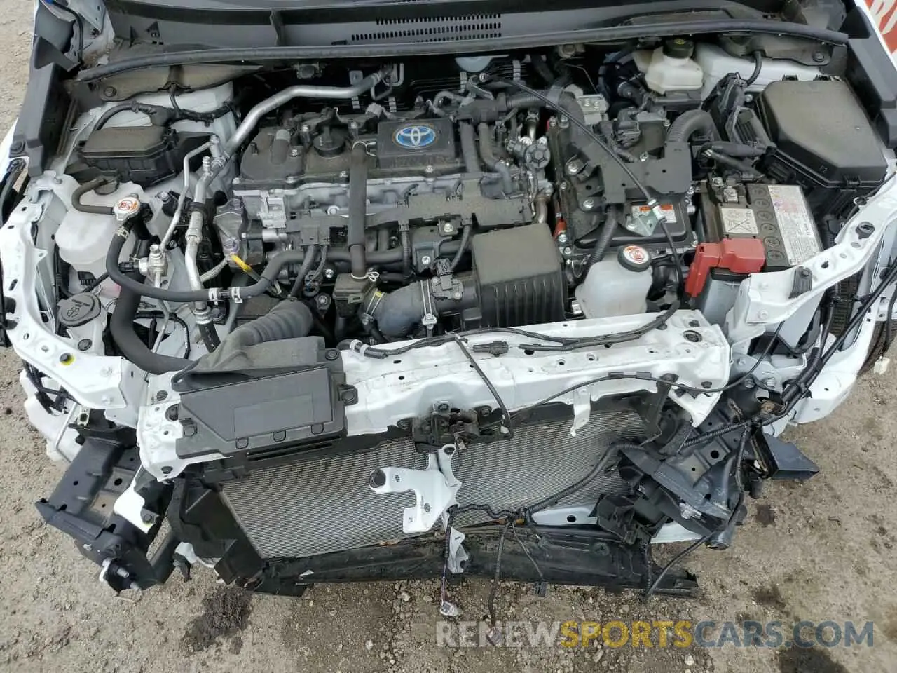 11 fotografías del automóvil dañado JTDBCMFE6PJ011762 TOYOTA COROLLA 2023