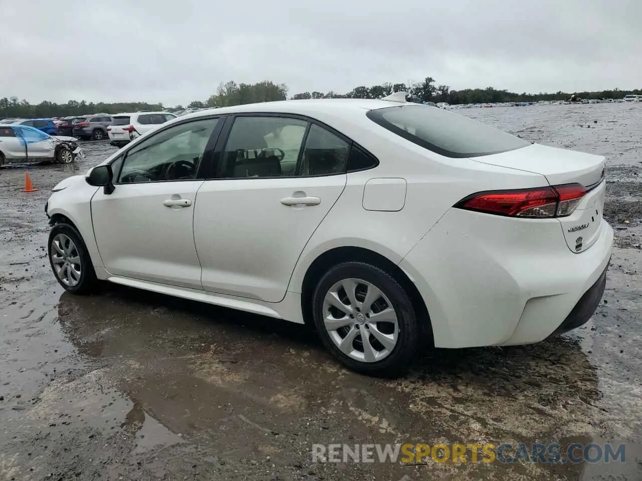 2 fotografías del automóvil dañado JTDBCMFE6PJ011762 TOYOTA COROLLA 2023