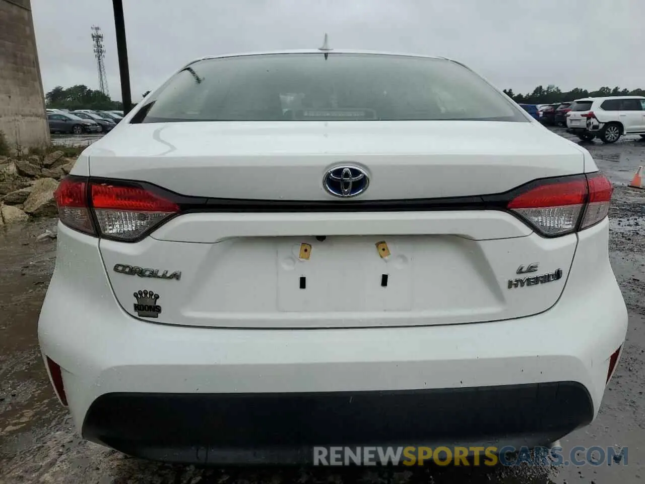 6 fotografías del automóvil dañado JTDBCMFE6PJ011762 TOYOTA COROLLA 2023