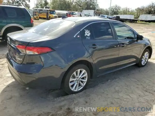 3 fotografías del automóvil dañado JTDBCMFE7P3003433 TOYOTA COROLLA 2023