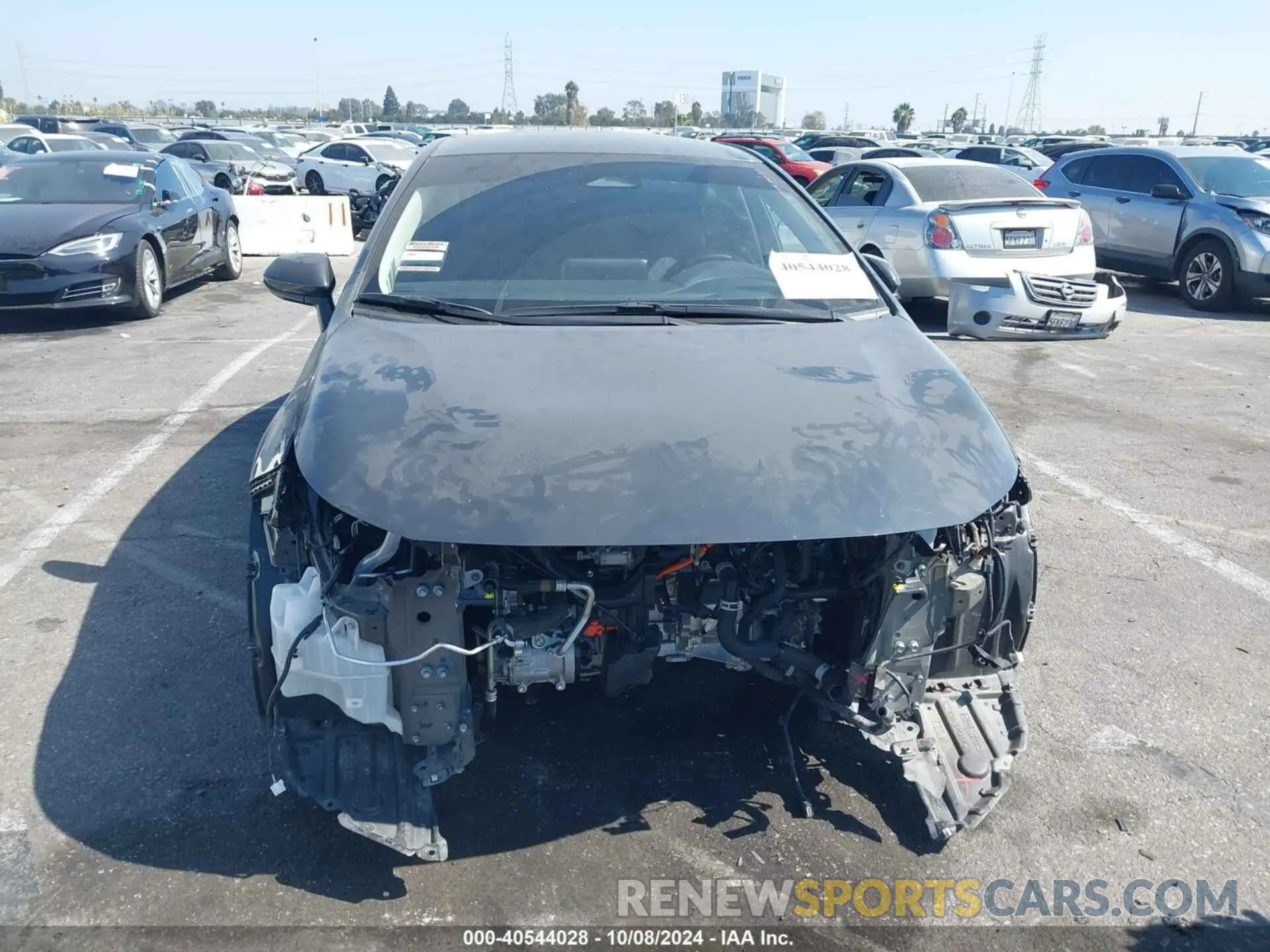 12 fotografías del automóvil dañado JTDBCMFE7P3011760 TOYOTA COROLLA 2023