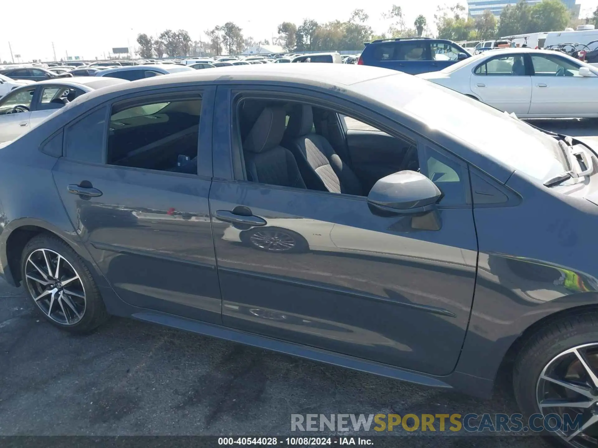 13 fotografías del automóvil dañado JTDBCMFE7P3011760 TOYOTA COROLLA 2023