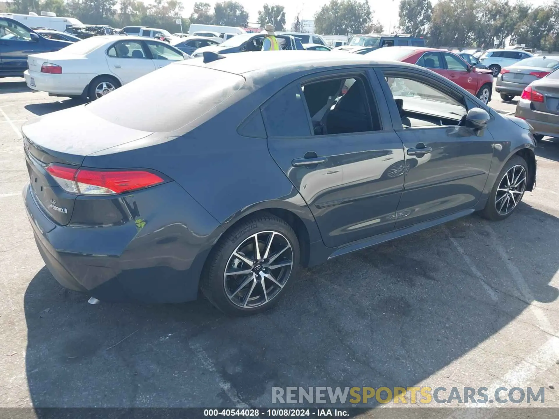 4 fotografías del automóvil dañado JTDBCMFE7P3011760 TOYOTA COROLLA 2023