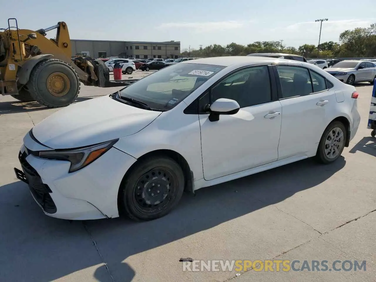 1 fotografías del automóvil dañado JTDBCMFE7P3016781 TOYOTA COROLLA 2023