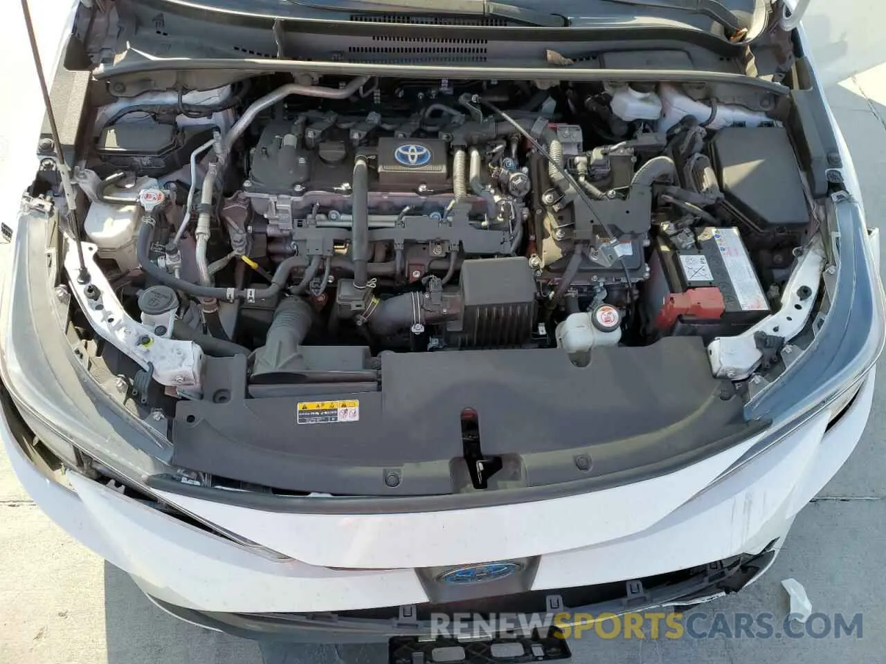 11 fotografías del automóvil dañado JTDBCMFE7P3016781 TOYOTA COROLLA 2023