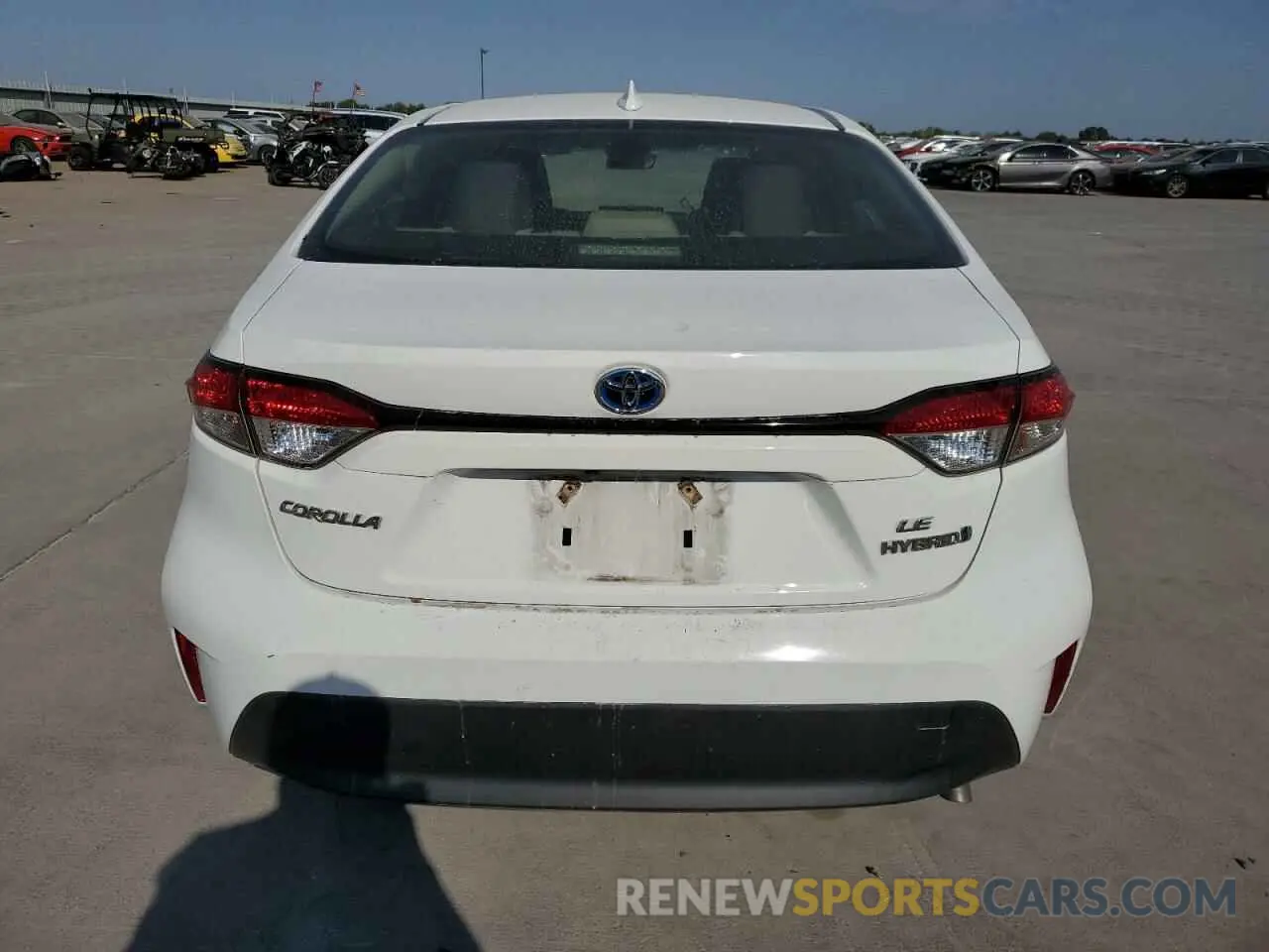 6 fotografías del automóvil dañado JTDBCMFE7P3016781 TOYOTA COROLLA 2023
