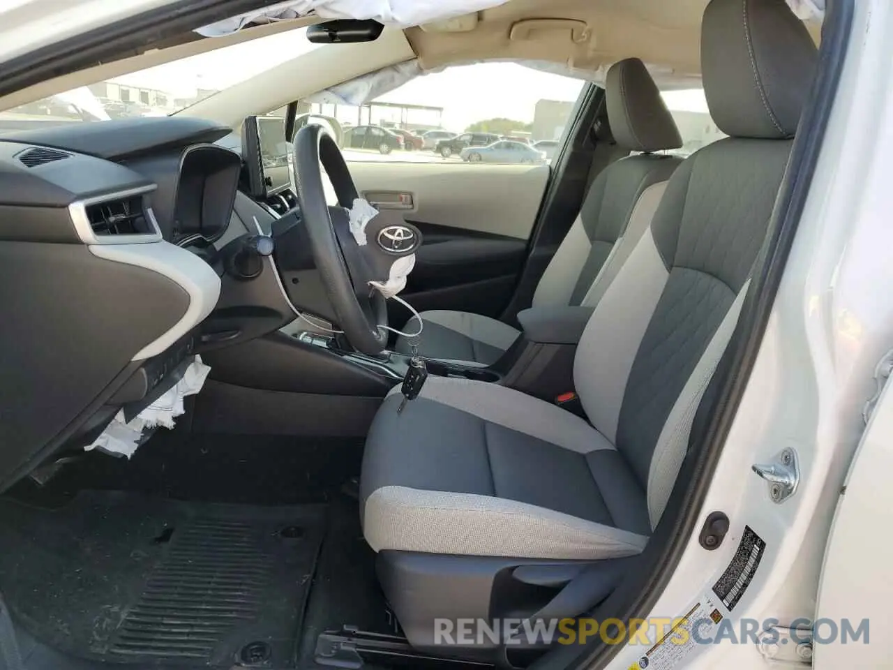 7 fotografías del automóvil dañado JTDBCMFE7P3016781 TOYOTA COROLLA 2023