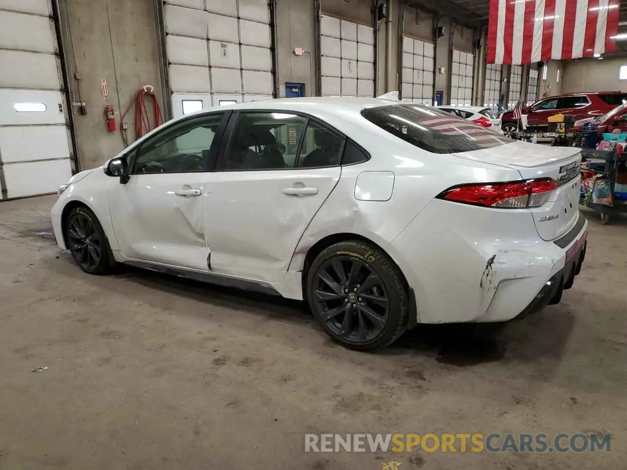 2 fotografías del automóvil dañado JTDBCMFE7P3019485 TOYOTA COROLLA 2023