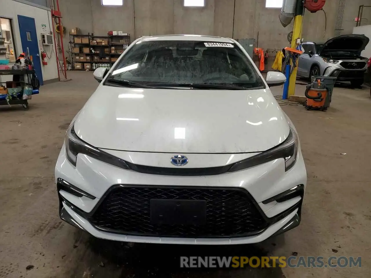 5 fotografías del automóvil dañado JTDBCMFE7P3019485 TOYOTA COROLLA 2023