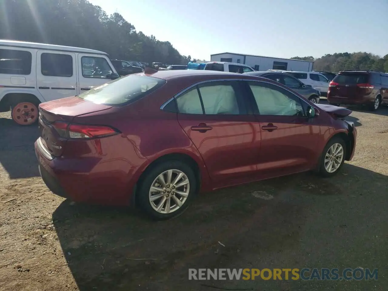 3 fotografías del automóvil dañado JTDBCMFE7PJ002567 TOYOTA COROLLA 2023