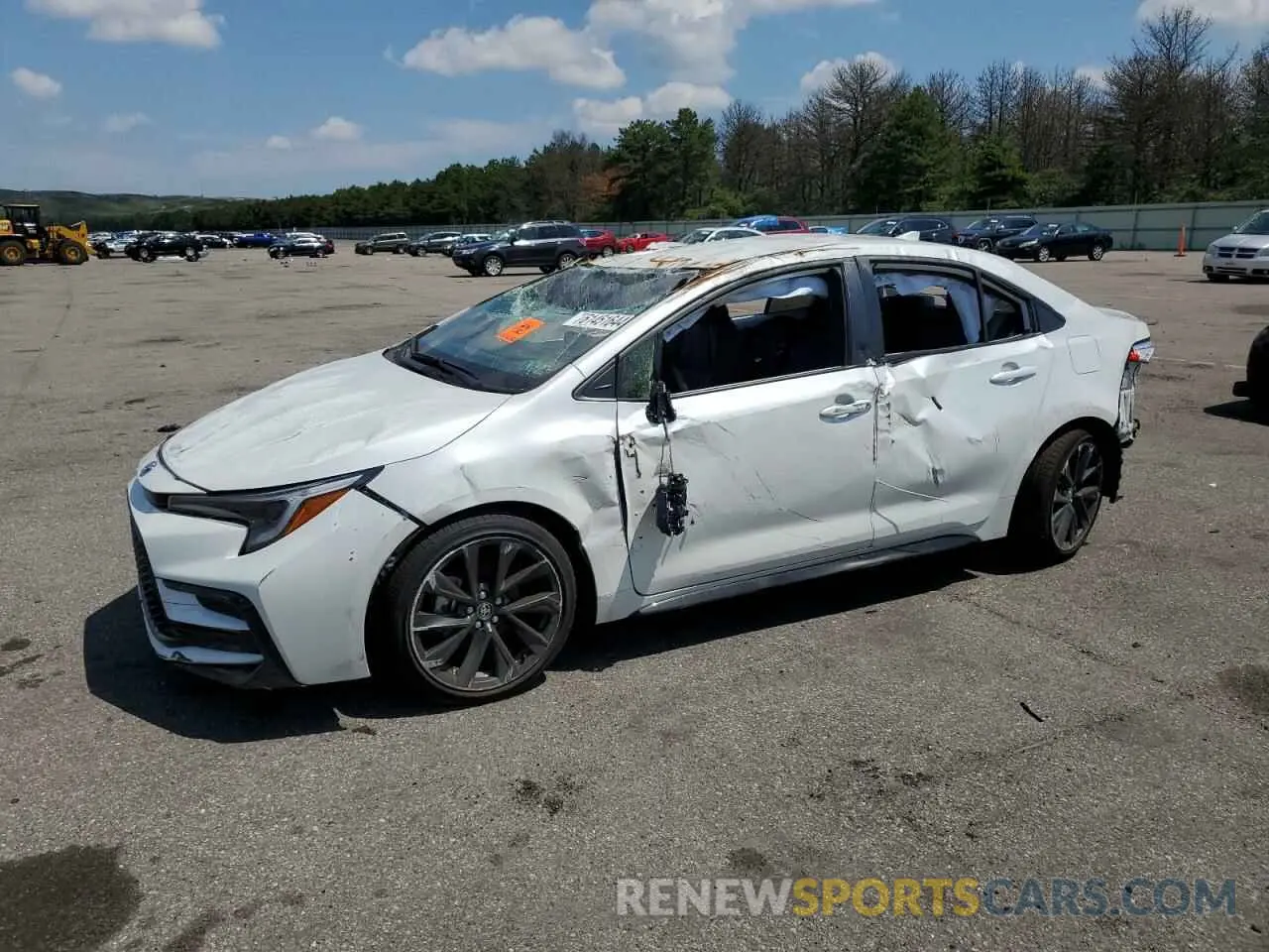 1 fotografías del automóvil dañado JTDBCMFE7PJ014525 TOYOTA COROLLA 2023
