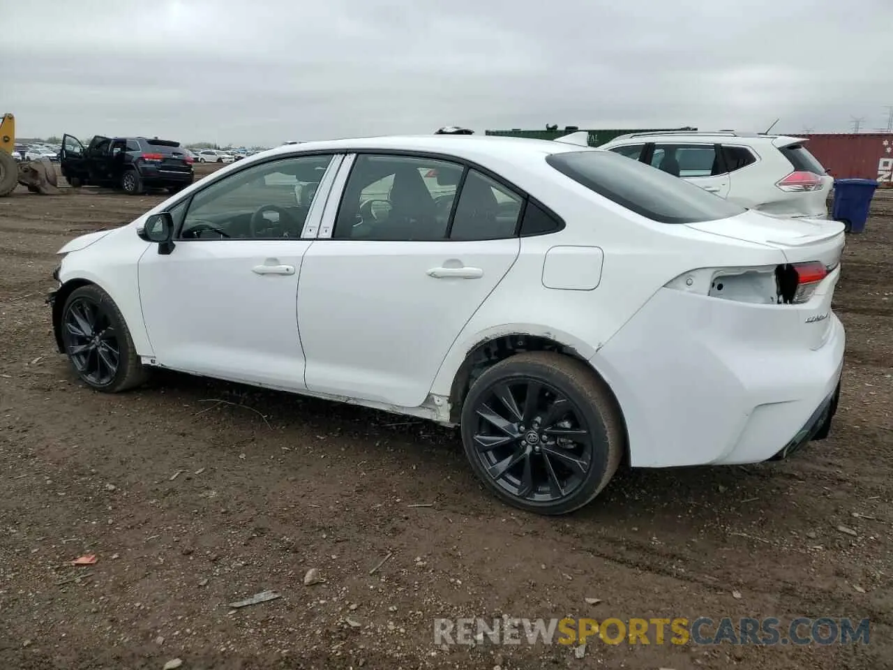 2 fotografías del automóvil dañado JTDBCMFE8P3001061 TOYOTA COROLLA 2023
