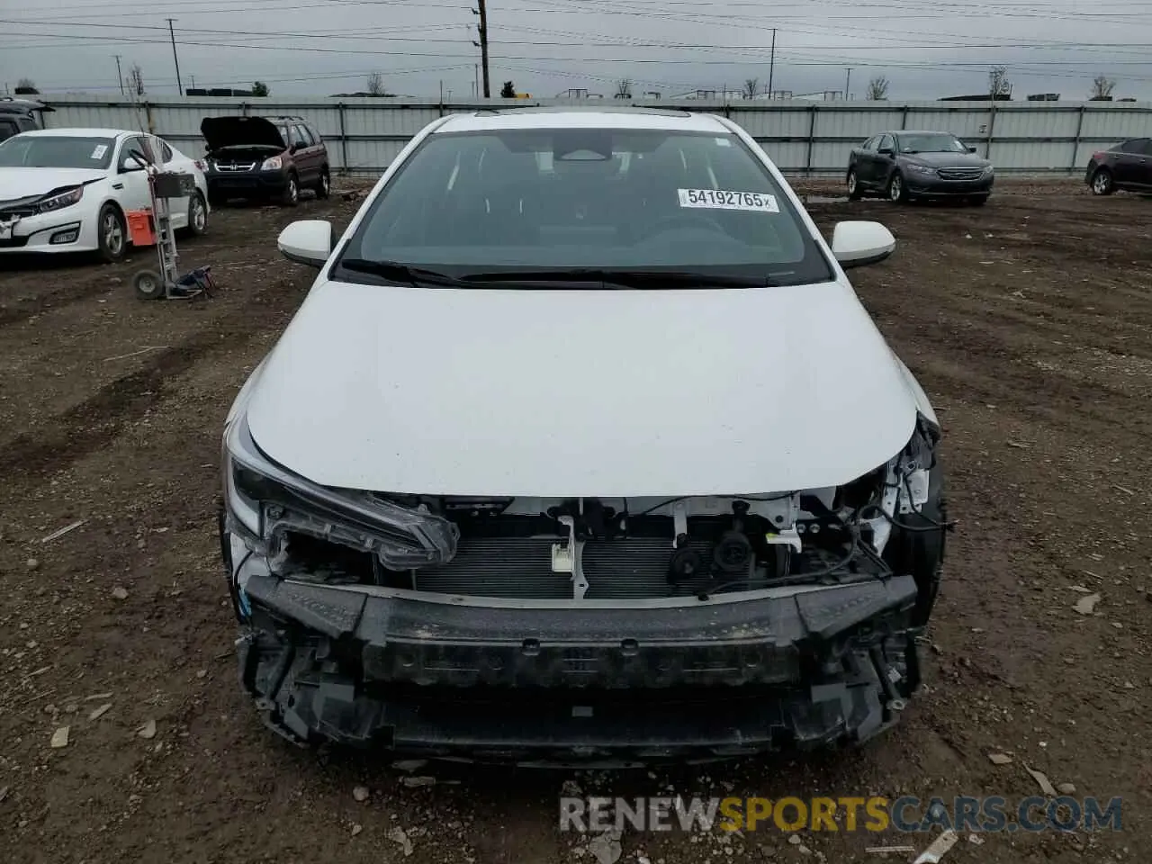 5 fotografías del automóvil dañado JTDBCMFE8P3001061 TOYOTA COROLLA 2023